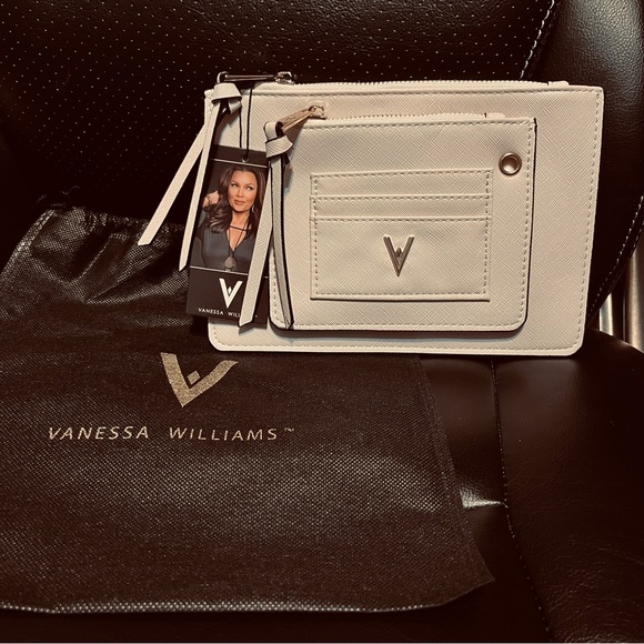 Vanessa Williams Handbags - Vanessa Williams lush zip pouch with dust bag